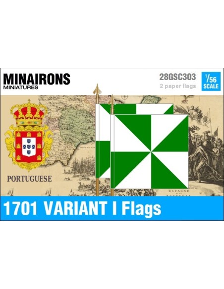 1/56 1701 pattern flags, variant 1