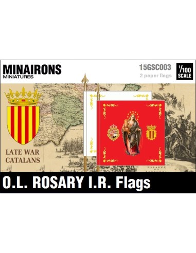 1/100 Our Lady of Rosary IR flags
