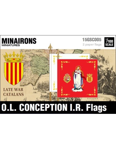 1/100 Banderas del RI Inmaculada Concepción