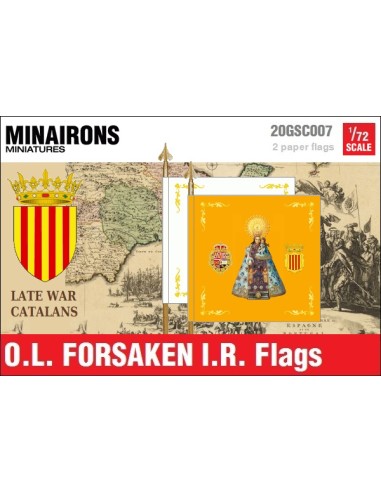 1/72 Our Lady of The Forsaken IR flags