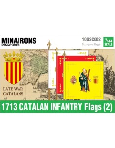 1/144 Banderas de infantería catalana (2)