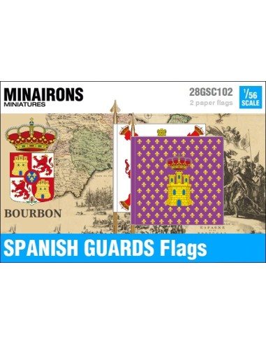 1/56 Spanish Guards flags