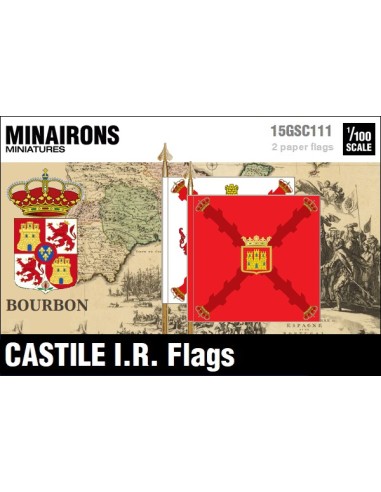 1/100 Castile IR flags