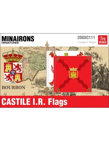 1/72 Banderas del RI Castilla