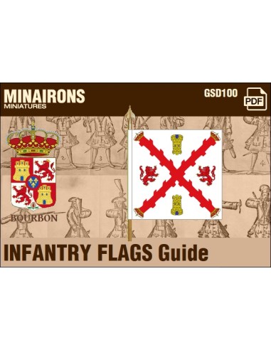 Banderas de infantería de Felipe V