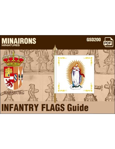 Charles Habsburg infantry flags