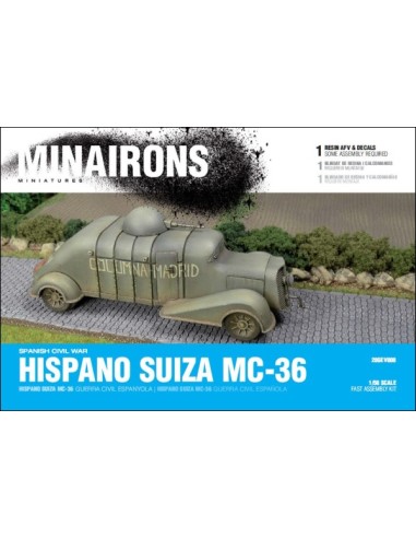 1/56 Hispano Suiza MC-36 - boxed kit