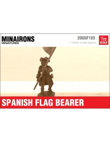 1/72 Spanish inf. Flag bearer