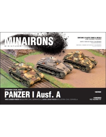 PANZER I Ausf. A - 1/100 scale
