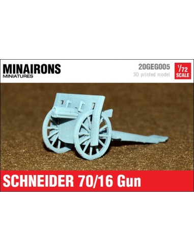 1/72 Cañón Schneider 70mm