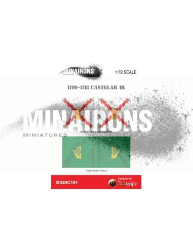 1/72 Banderas del RI Castelar