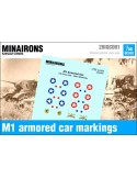 1/56 M1 armored car markings