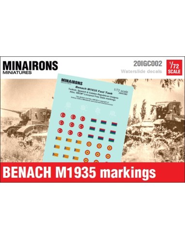 1/72 Distintivos del Benach M1935