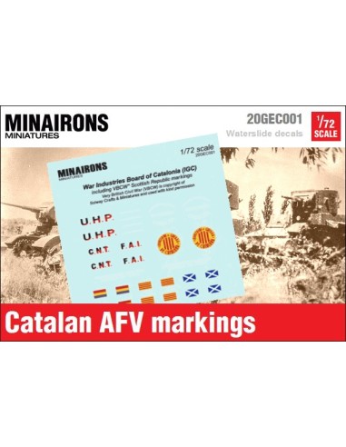 1/72 Distintivos de blindados catalanes