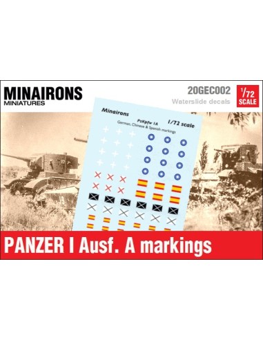 1/72 Distintivos del Panzer I A