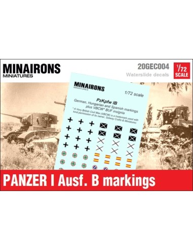 1/72 Distintius del Panzer I B