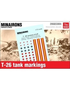 1/72 Distintius del T-26 A i B