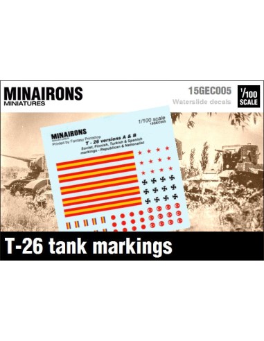 1/100 T-26 A&B markings