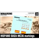 1/100 Distintivos del Hispano Suiza MC-36