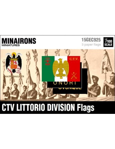 1/100 Italian CTV flags