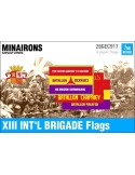 1/56 XIII International Brigade Flags