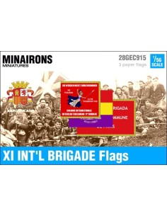 1/56 XI International Brigade Flags