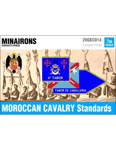 1/56 Estandartes de caballería marroquí