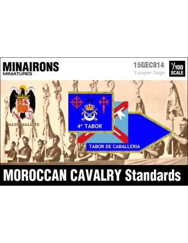1/100 Estendards de cavalleria marroquina