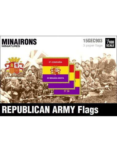 1/100 Banderas del Ejército Republicano