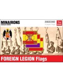 1/72 Spanish Foreign Legion flags
