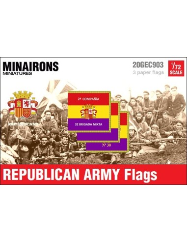 1/72 Banderas del Ejército republicano