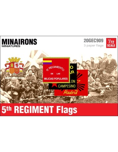 1/72 Banderas del 5º Regimiento