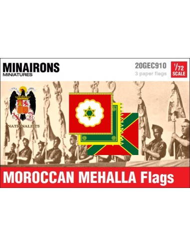 1/72 Moroccan Mehalla flags