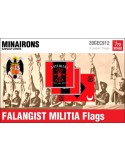 1/72 Banderas de milicias falangistas