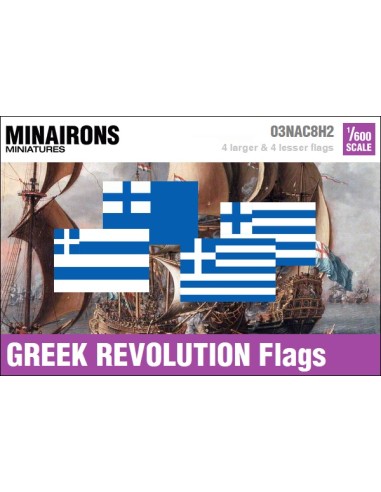 1/600 Pabellones revolucionarios griegos