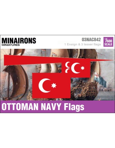 1/600 Ottoman Navy flags