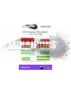 1/600 Pavellons mercants otomans 2