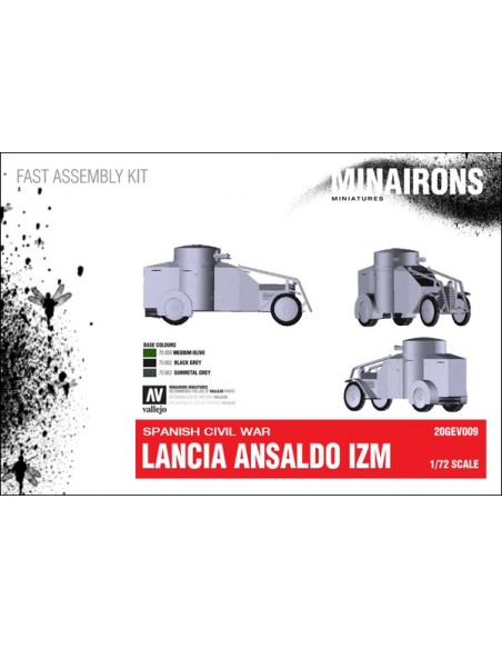 1/72 Lancia-Ansaldo IZM - Capsa d'1
