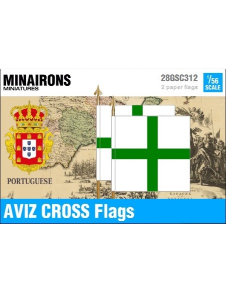 1/56 Banderas de la Cruz de Avís