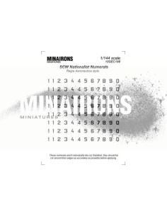 1/144 Nationalist numerals (1) 2