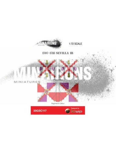 1/72 Banderas del RI Sevilla