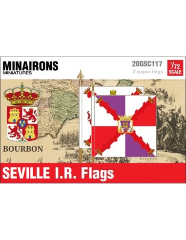 1/72 Banderas del RI Sevilla