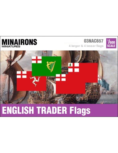 1/600 English Trader flags