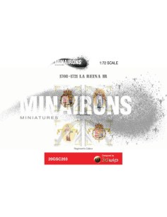 1/72 Banderas del RI La Reina 2