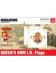 1/72 Queen's Own IR flags