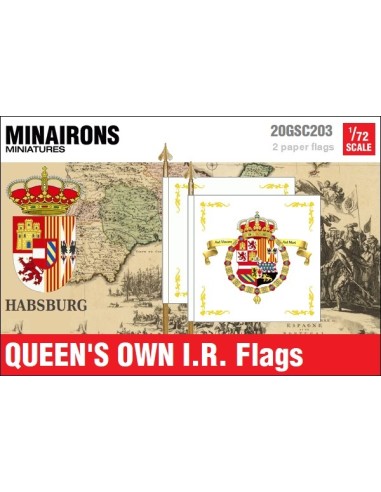 1/72 Queen's Own IR flags