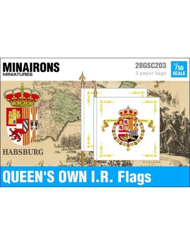 1/56 Banderas del RI La Reina