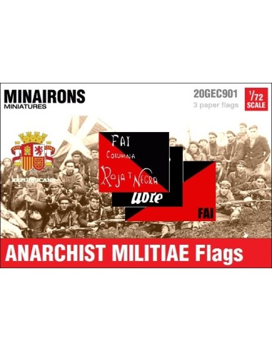 1/72 Anarchist Flags