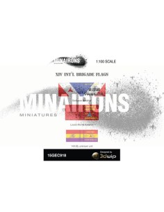 1/100 XIV International Brigade Flags 2