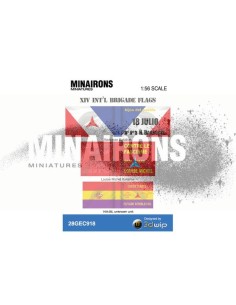 1/56 XIV International Brigade Flags 2